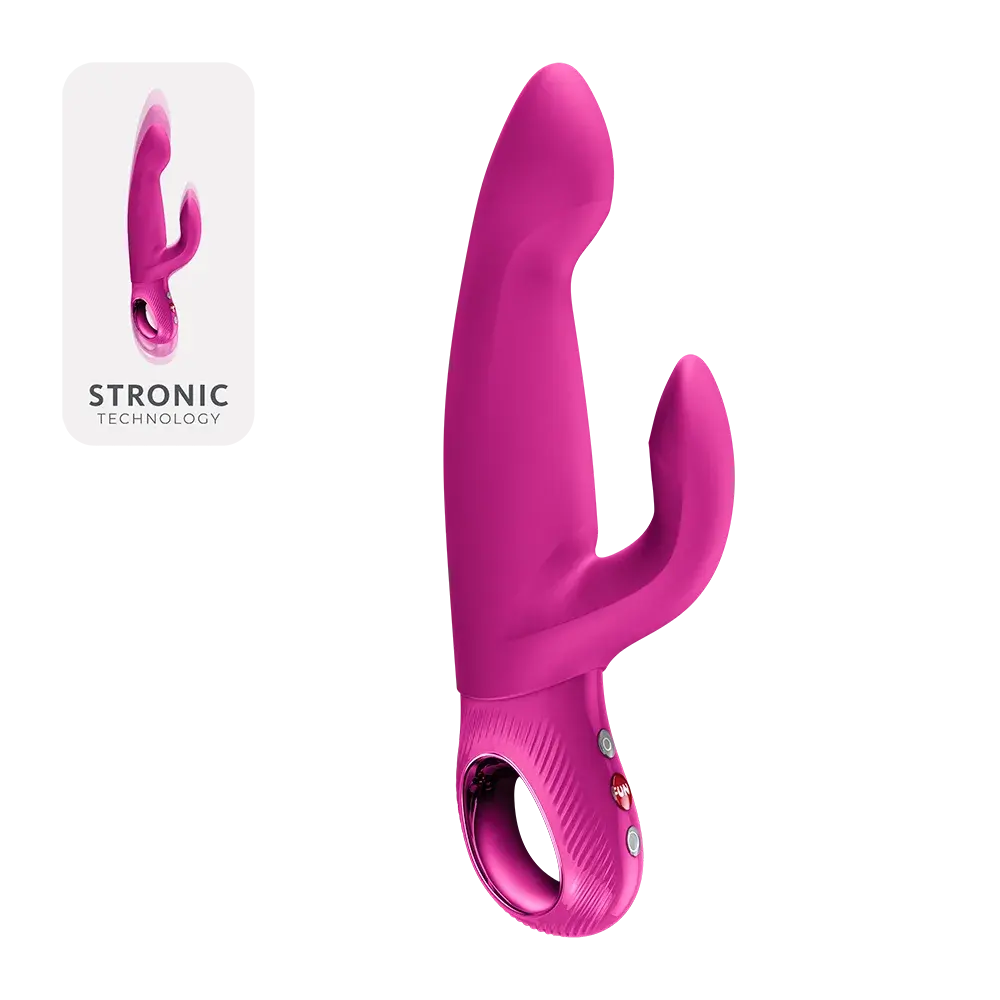 Bi Stronic Immerse itme ve titreşimli vibratör, pembe silikon, Stronic teknolojili çift motorlu tasarım
