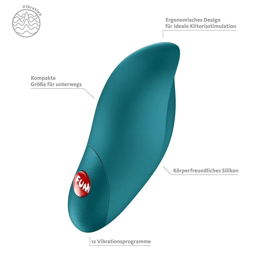 Charme Titreşimli Vibratör – ergonomik tasarım, 12 titreşim modu, vücut dostu silikon, kompakt boyut