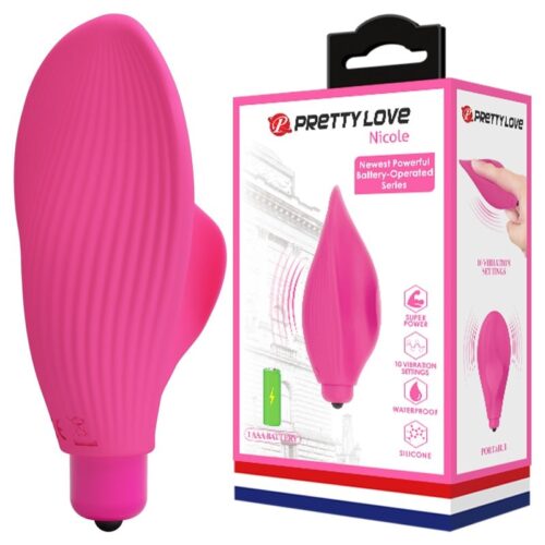 10-fonksiyonlu-silikon-klitoral-uyarici-vibrator-nicole-pembe-01 10 Fonksiyonlu Silikon Klitoral Uyarıcı Vibratör - Nicole (Pembe)