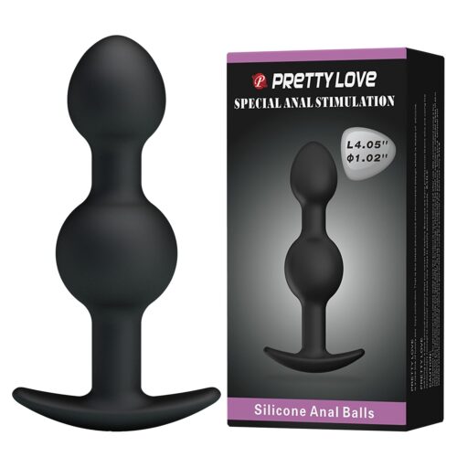 104-cm-cift-bilyeli-bogumlu-silikon-anal-plug-01 10,4 cm Çift Bilyeli Boğumlu Silikon Anal Plug