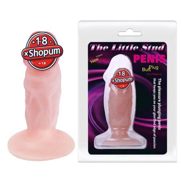 11-cm-vantuzlu-damarli-penis-anal-plug-rt9a0 - sexshopred | SexshopRed