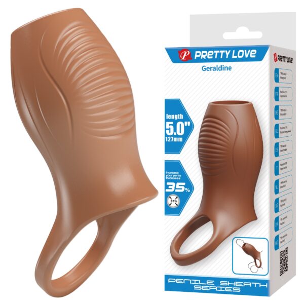 128-cm-melez-rengi-ucu-acik-penis-genisletici-kilif-geraldine-01 - sexshopred | SexshopRed