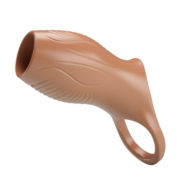 128-cm-melez-rengi-ucu-acik-penis-genisletici-kilif-geraldine-02 - sexshopred | SexshopRed