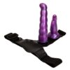 17-5-cm-belden-baglamali-cift-tarafli-mor-strap-on-05 - sexshopred | SexshopRed