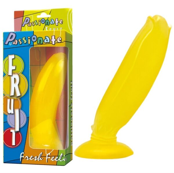 17-cm-vantuzlu-muz-seklinde-silikon-an-9546abe - sexshopred | SexshopRed