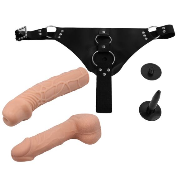 19-8-cm-15-cm-belden-baglamali-cift-dildolu-strap-on-06 - sexshopred | SexshopRed
