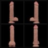 20-5-cm-realistik-cift-katmanli-yeni-nesil-vantuzlu-belden-baglamali-melez-dildo-penis-15 - sexshopred | SexshopRed