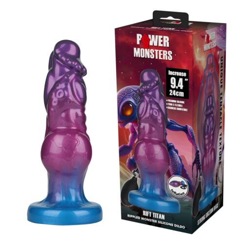 24 cm Şişirilebilir Alien Monster Dildo – Rift Titan