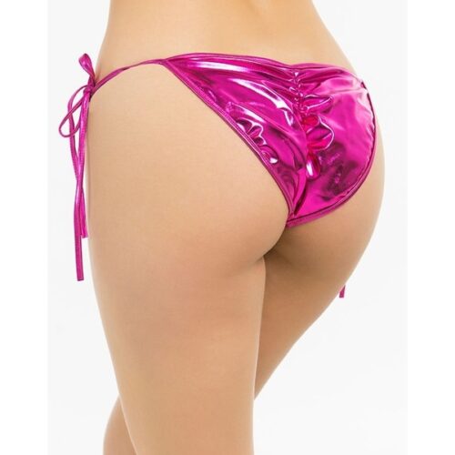 arkasibuzgulukiotpembe Tegan Fantazi Pembe Seksi Yandan Bağlamalı String - Külot TG270031