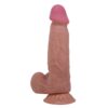 Belden-baglamali-218-cm-kikirdak-yapili-cift-katmanli-gercekci-melez-dildo-penis-04 - sexshopred | SexshopRed