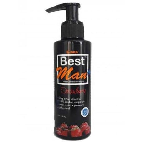 cabs-best-man-su-bazli-cilek-aromali-kay-c6d2 Cabs Best Man Su Bazlı Çilek Aromalı Kayganlaştırıcı Jel 150 ml