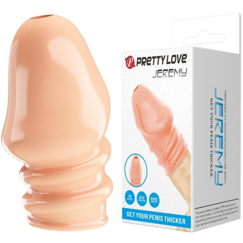 Kalınlaştırıcı Ten Rengi Penis Kılıfı - Jeremy