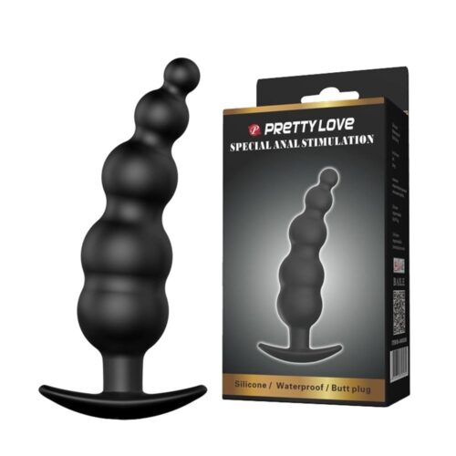 pretty-love-bogumlu-anal-tikac-118-cm-e9add- Pretty Love Boğumlu Anal Tıkaç 11,8 cm