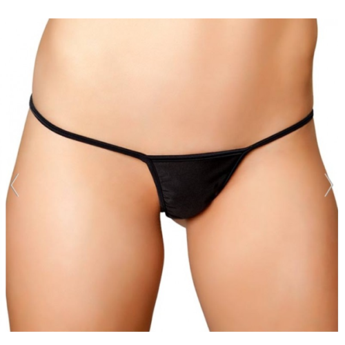 siyah1-fantezi-deri-string-tanga-1 Tegan Büyük Beden Fantezi Siyah Lame String Tanga TG271288-B