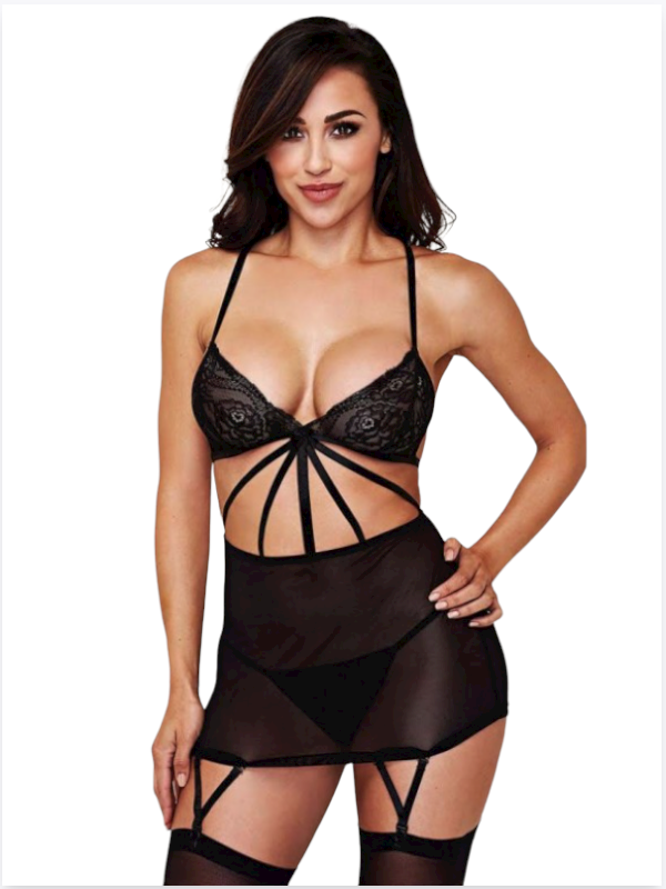 Siyah1-fantezi-jartiyer-takim-i̇c-giyim - sexshopred | SexshopRed