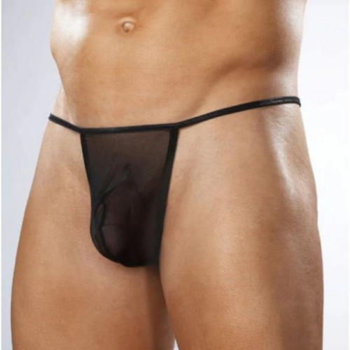 tulerkekstring Tegan Fantezi Transparan Seksi Tül Erkek String TG274600