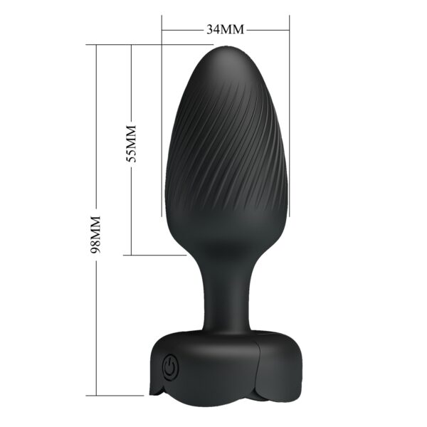 Usb-sarjli-10-fonksiyonlu-titresimli-5-renk-led-isikli-silikon-anal-plug-osborn-06 - sexshopred | SexshopRed
