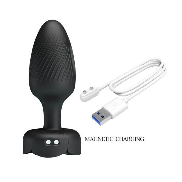 Usb-sarjli-10-fonksiyonlu-titresimli-5-renk-led-isikli-silikon-anal-plug-osborn-08 - sexshopred | SexshopRed