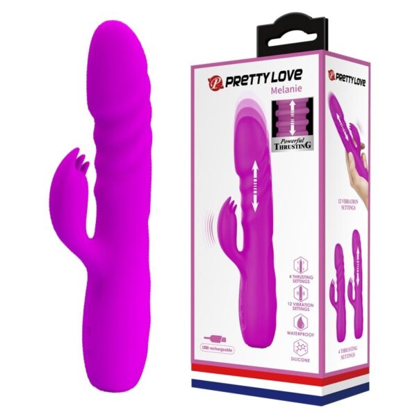 Usb-sarjli-12-titresim-ve-4-ileri-geri-hareket-fonksiyonlu-rabbit-vibrator-melanie-01 - sexshopred | SexshopRed