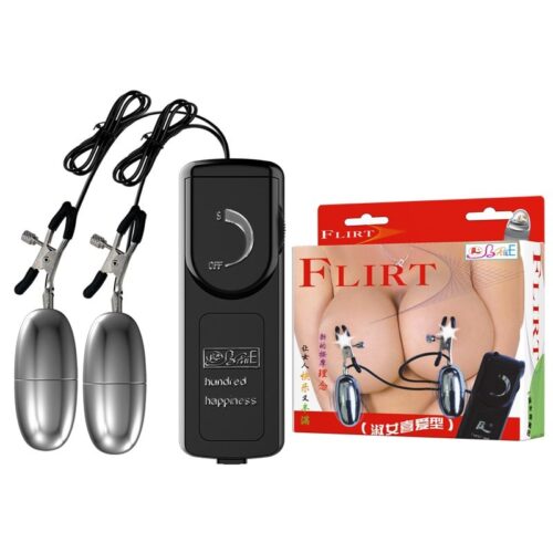 Flirt - Titreşim Mandallı Göğüs Uyarıcı