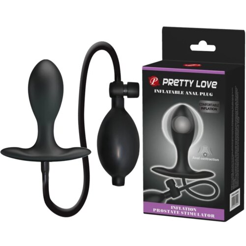 Şişirilebilir Silikon Anal Plug – Inflatable Prostate Stimulator